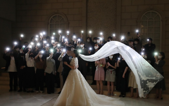 결혼식 모습. 기사와 직접적인 연관이 없음.<연합뉴스>